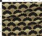 Bold Geometric Black Beige Pale Blue Elegant Scallops 1920S Fan Custom Printed Fabric by Spoonflower Various Fabrics by the Yard or Fat Quarter